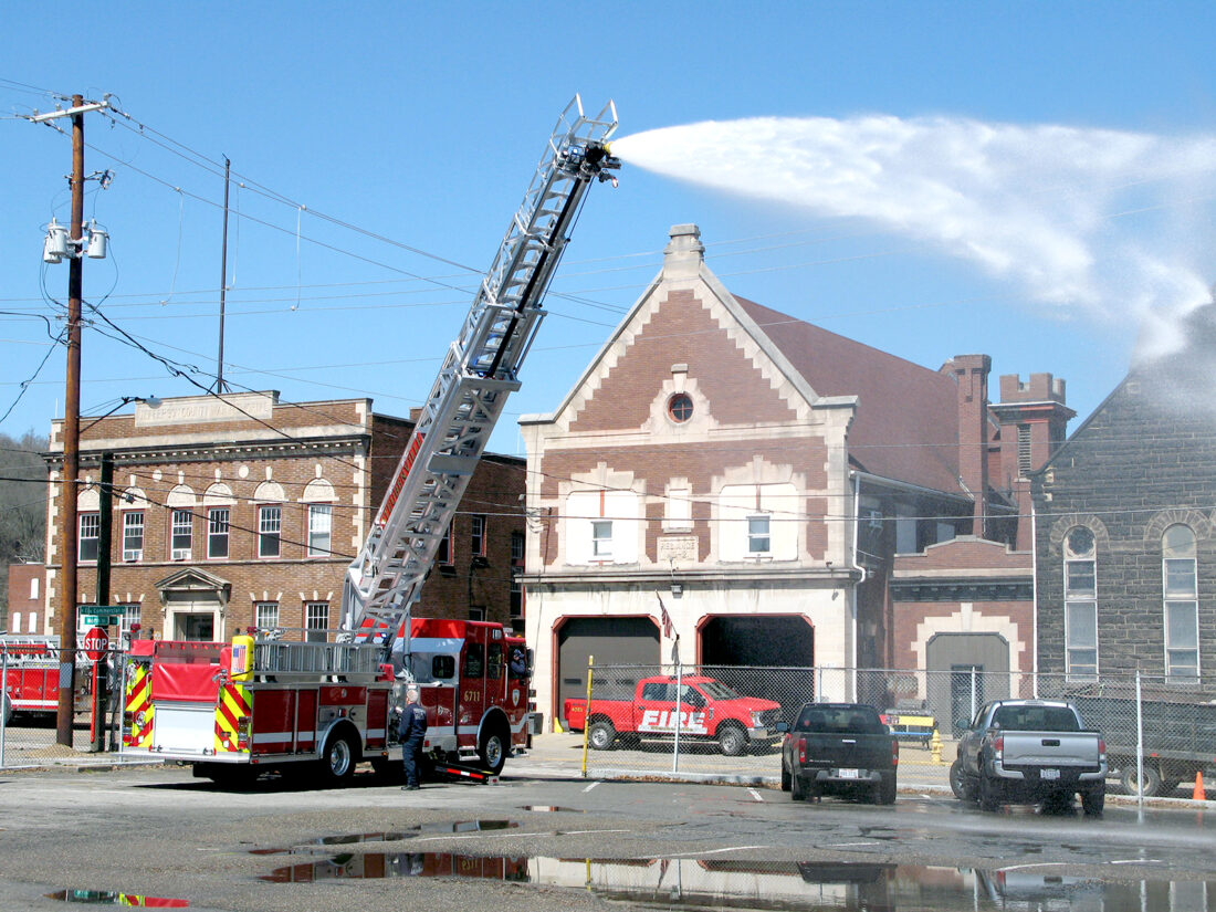 New Steubenville fire truck is here, being put through its paces News